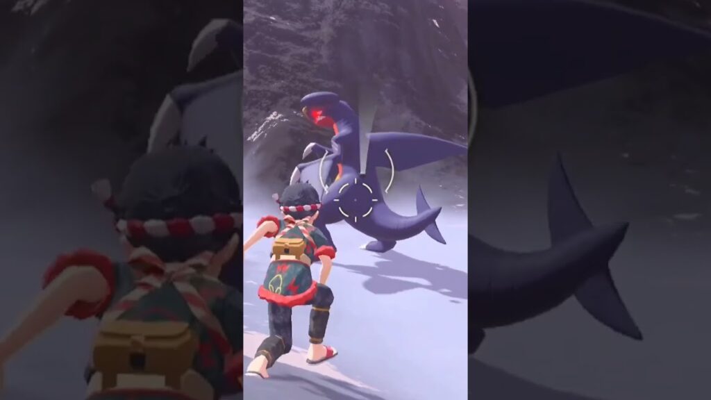 Catching Alpha Garchomp - Pokemon Arceus