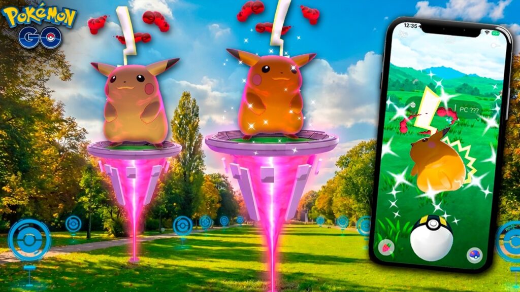 Como Derrotar o PIKACHU GIGAMAX Facilmente no Pokemon GO - Dia de Batalhas MAX