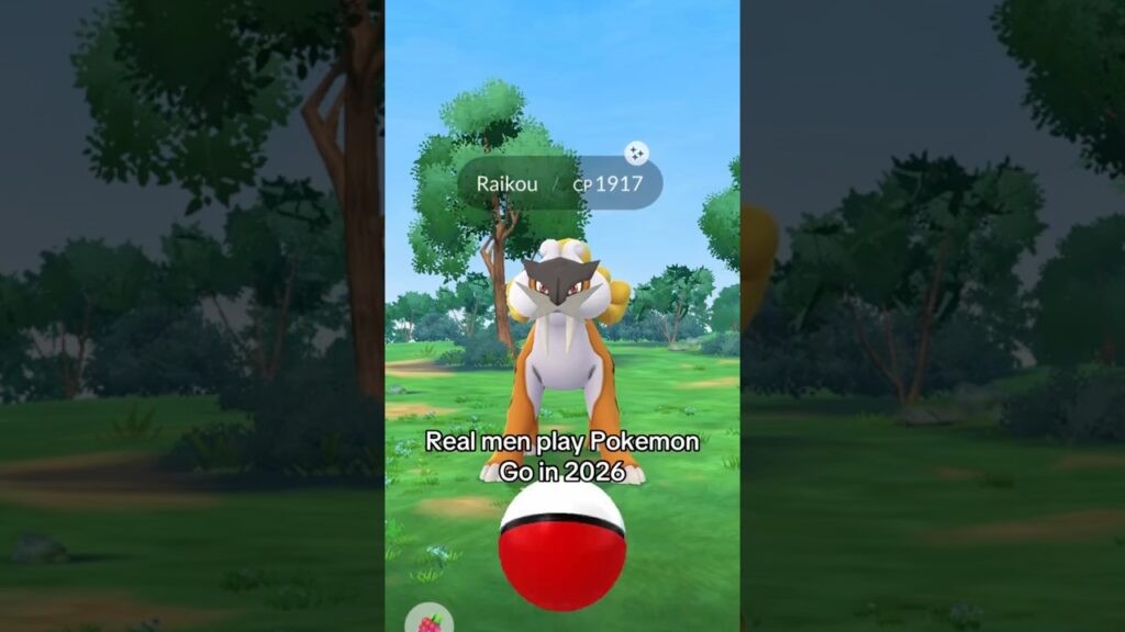Real men play Pokemon GO in 2026