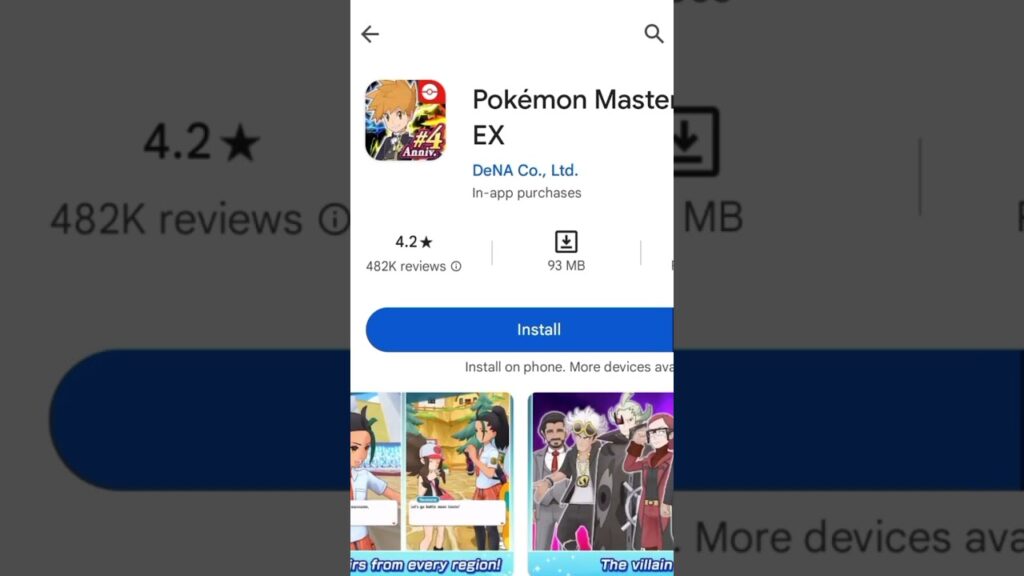 Pokemon masters ex download kare