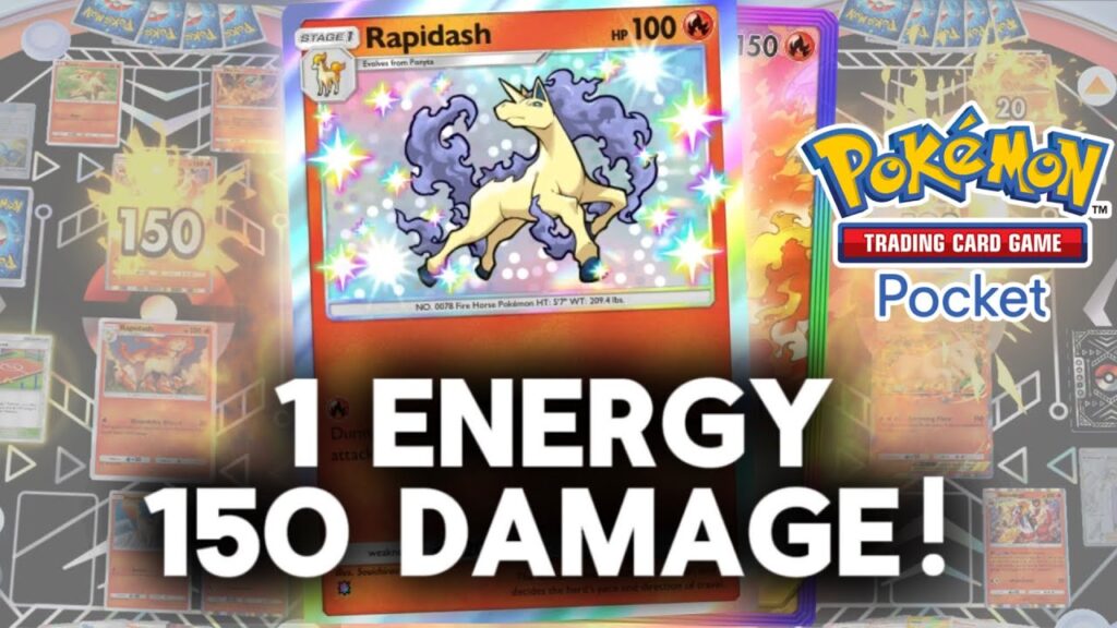 This is The STRONGEST Rapidash Deck! - Pokemon Pocket Deck Build