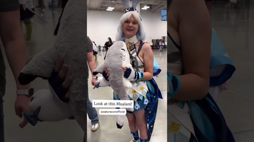 Mualani cosplay, Iris Pokemon masters card #genshinimpactedit