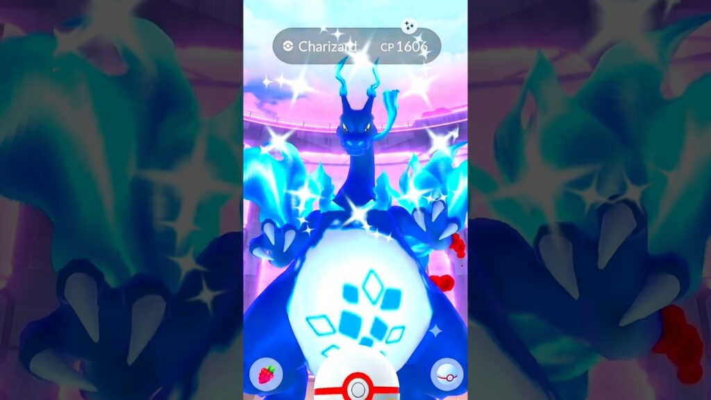 When I got giant shiny gigantamax in pokemon go #shorts