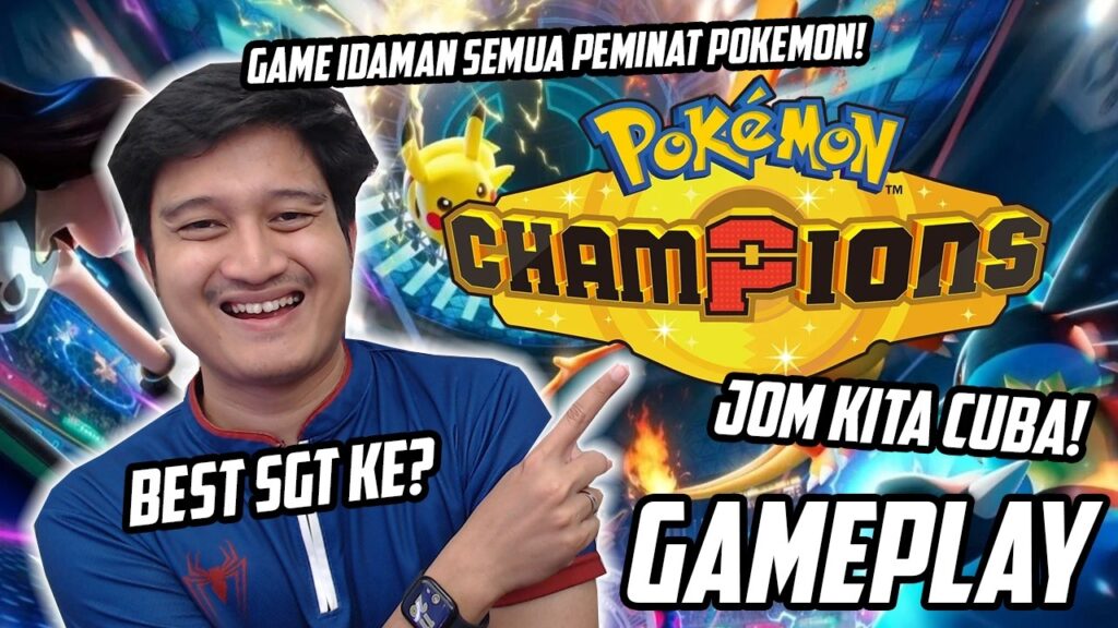 POKEMON CHAMPIONS DAH KELUAR! JOM KITA CUBA!