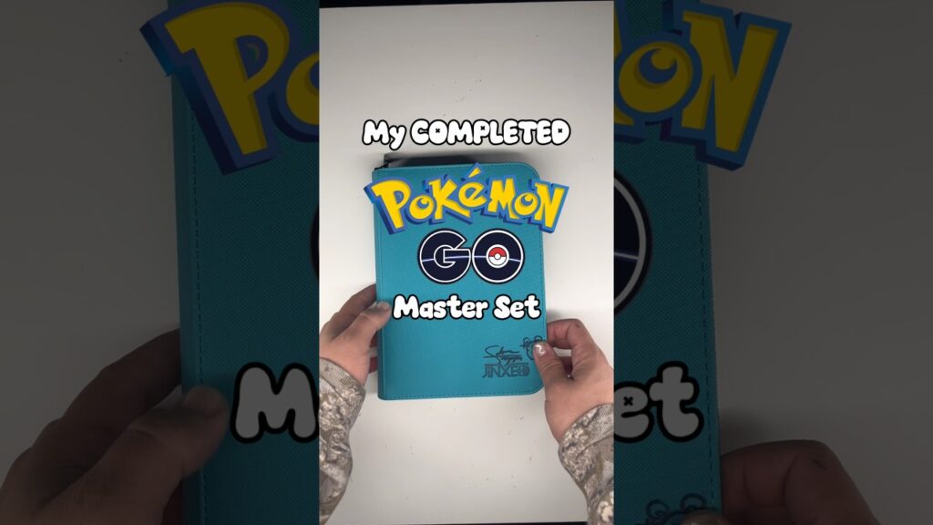 My COMPLETED Pokemon Go Master Set