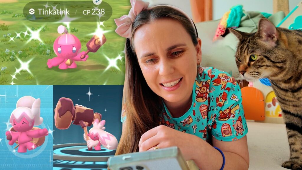 What even is this Shiny?! Tinkatink Community Day #pokemongo