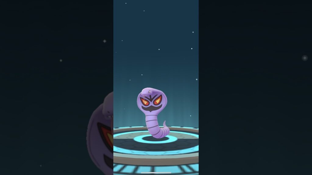 [Pokemon GO] Full Evolution Line of Enaks into Arbok #tiktokeffects #ekans #arbok #jakethesnake