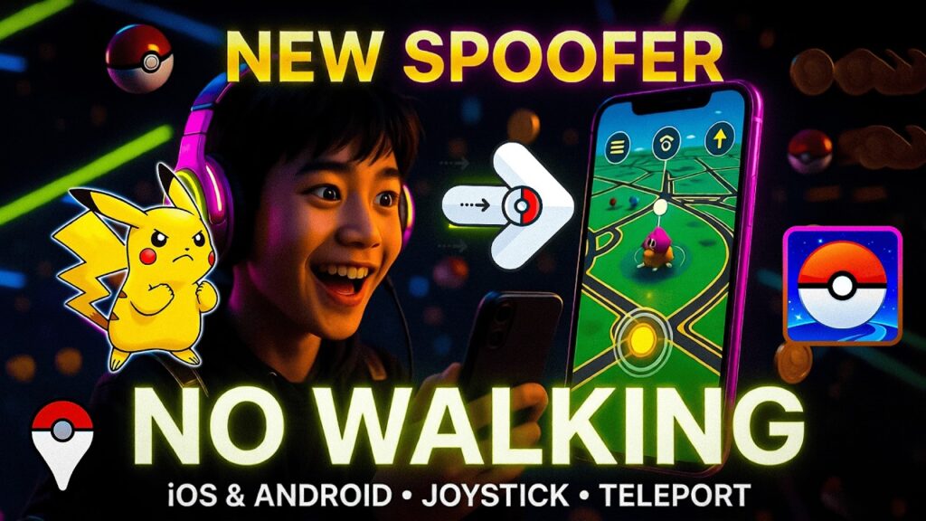 Pokemon GO SPOOFER - *BEST* Pokemon GO Spoofing Tutorial Joystick Teleport Auto Walk Pokemon Go Hack