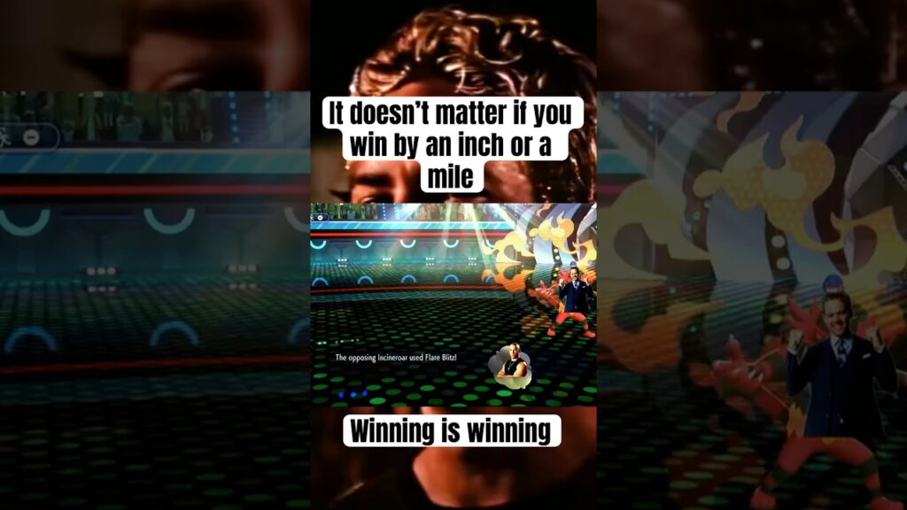 How it feels to win by 1hp on Pokemon Champions #pokemon #pokemonchampions #pokemonbattles #vgc