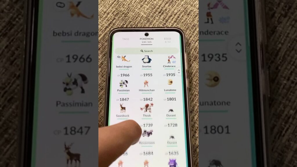 My Pokemon in Pokemon Go