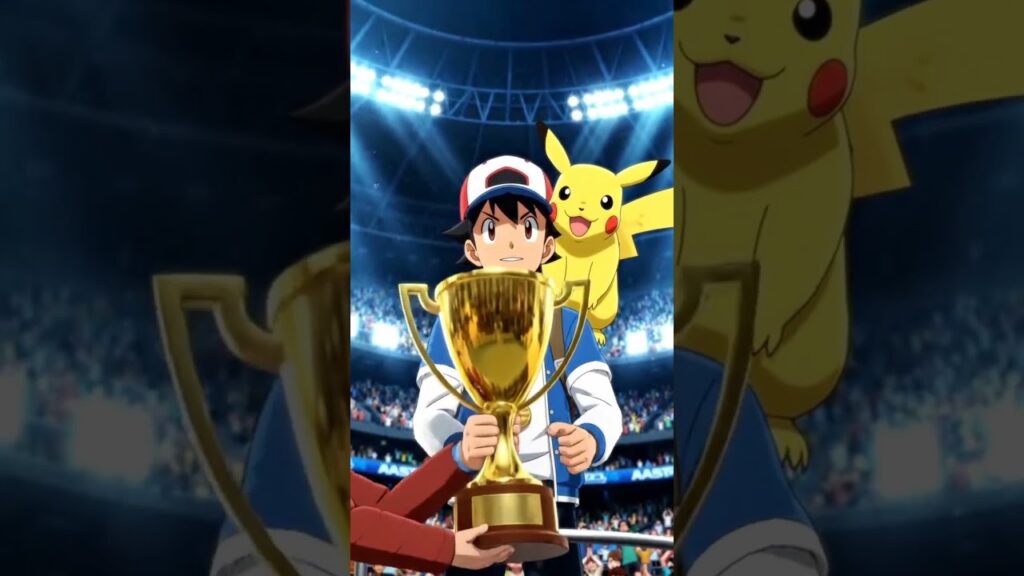 ash is the pokemon master it took 26years to de a master