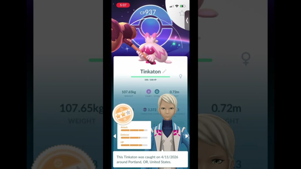 Pokemon Go- Tinkatink Community Day Shinies #pokemongoshorts #pokemongoshiny #pokemongocommunityday