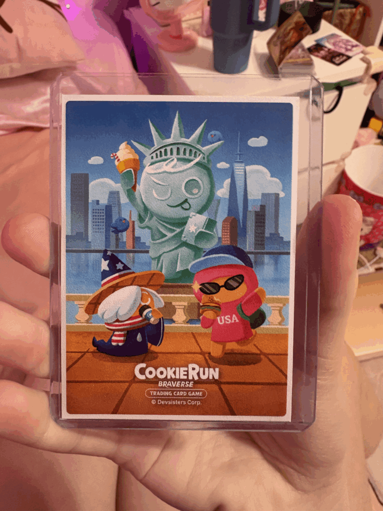 guess what card im taking a photo of (ignore the sleeve)