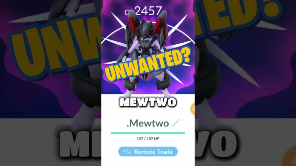 Nobody wants Armored Mewtwo in Pokemon GO (Remote trade with forever friends) #pokemongo #pogo