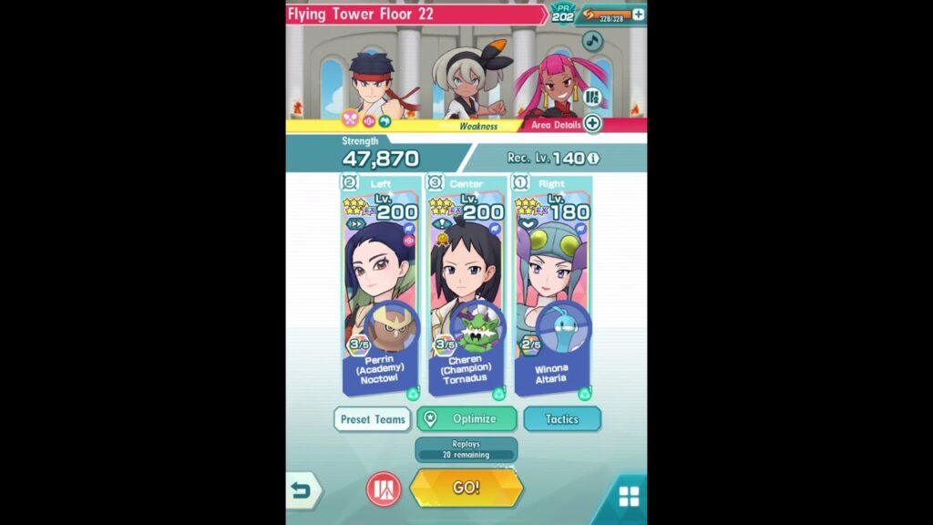 Pokemon Masters EX - Academy Perrin believer
