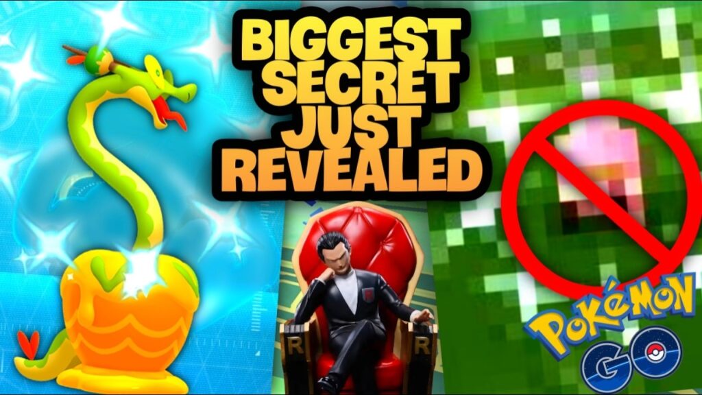 *BIGGEST SECRET JUST REVEALED IN POKEMON GO & IF THIS MAKES YOU MAD TIME TO QUIT* Pokemon GO news