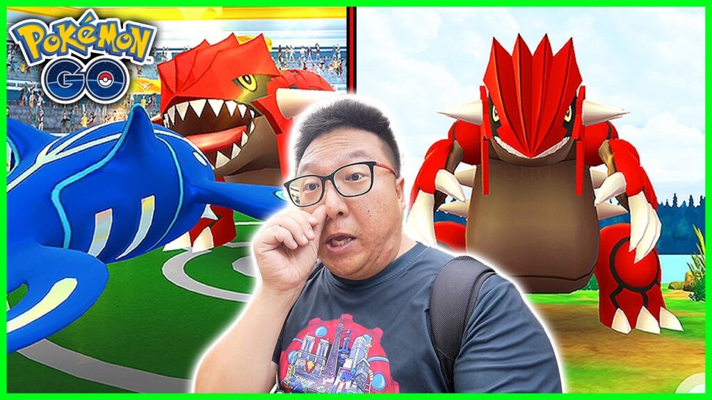 14 Groudon Raids for Groudon Raid Hour in Pokemon GO