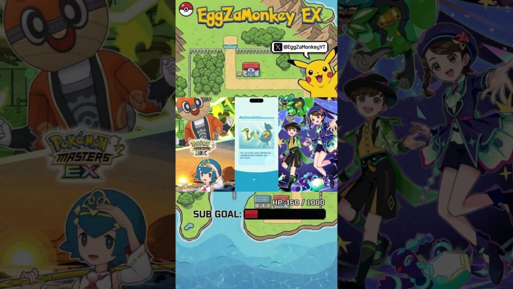 HAHAH! GOOFY AHH AZELF! Pokemon Masters EX! #shorts #pokemonmasters