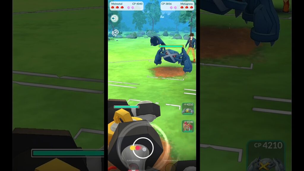 melmetal in Pokemon go gbl #viral #shorts @wyperrex2