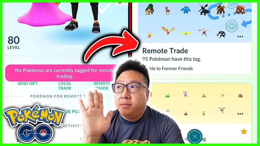 How to Tag Pokemon for Remote Trade in Pokemon GO