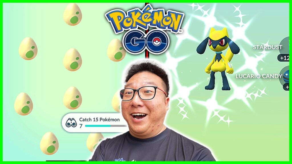 Riolu Hatch Day with Insane Shiny Luck! - Pokemon GO