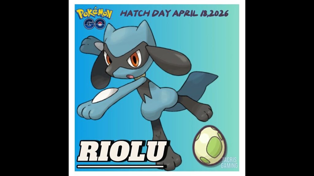 Riolu Pokemon Go Hatch Day!
