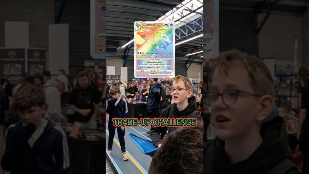 Fan Geholpen met Trade-Up Challenge! | Pokemon Vendor POV