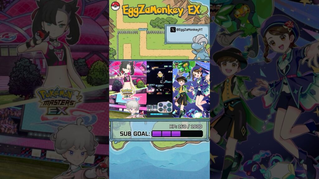 Darkness in Our Hearts! Marnie Slapping Dem Fools! Pokemon Masters EX! #shorts #pokemonmasters