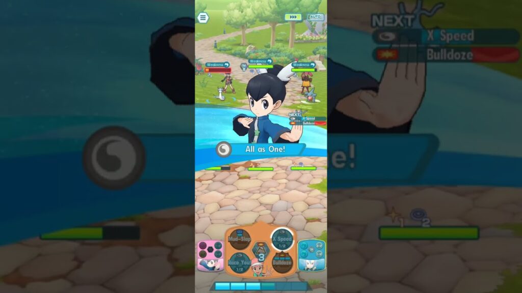 Pokemon masters ex Training area tech, support and field drills 1