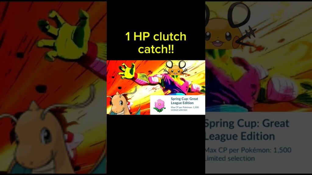 1 HP Clutch Catch! | Pokemon Go Great League Fantasy Cup