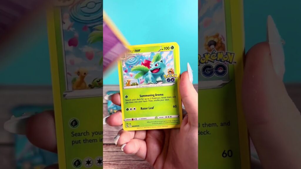 Pokemon Go Trading Card Game Booster Pack Opening