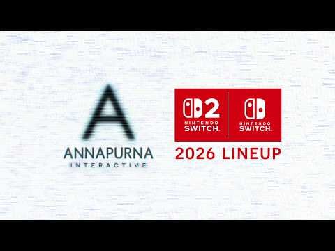 Annapurna 2026 Switch 2 Lineup Trailer
