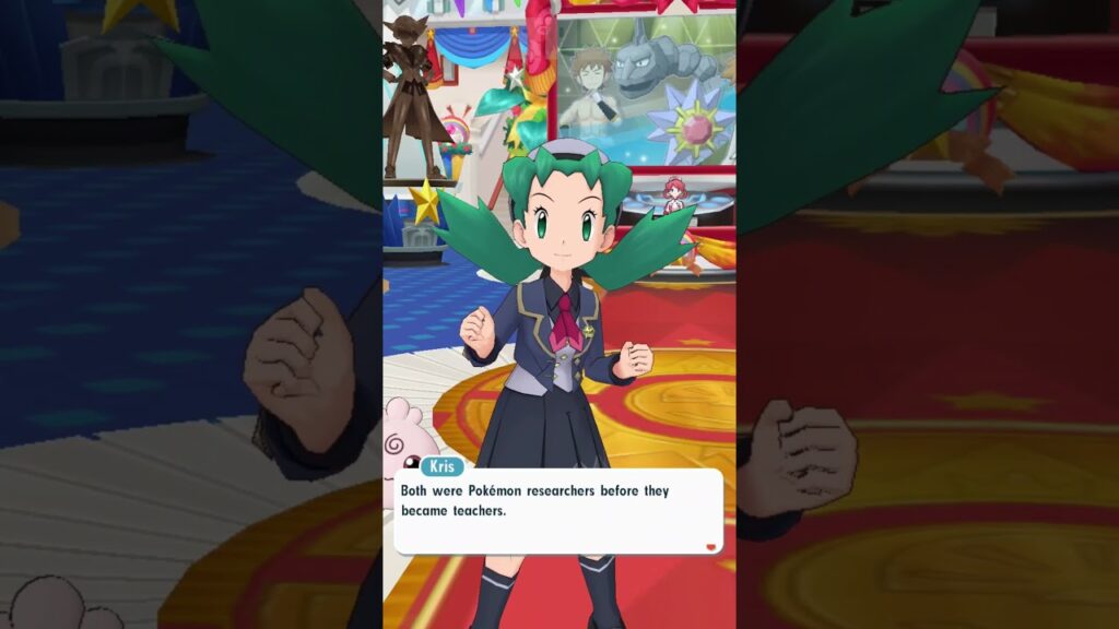 Pokemon Masters EX - Kris (Academy) Interactions