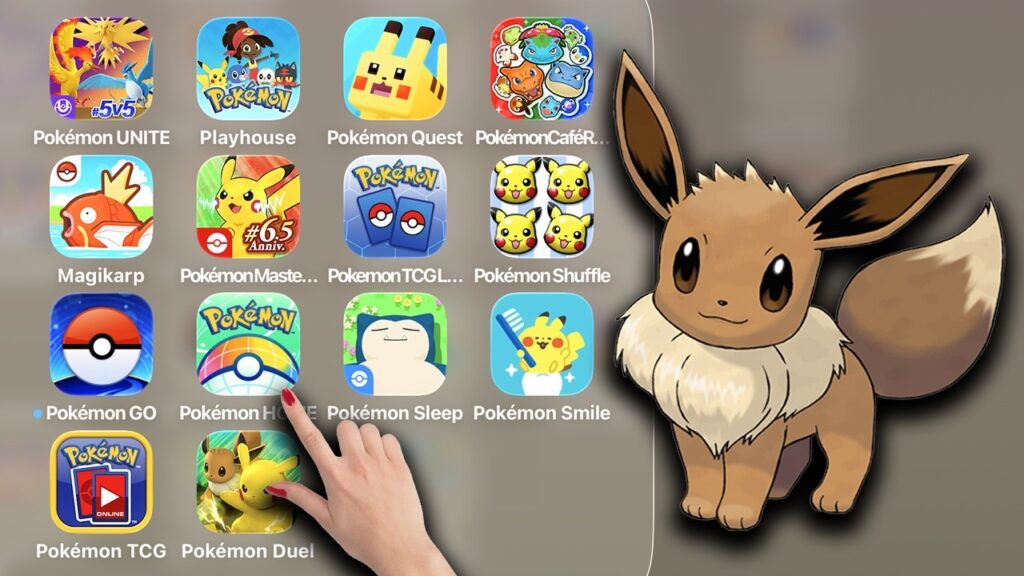 Pokemon 2026: Pokemon Unite,Pokemon Playhouse,Pokemon Quest,Cafe Remix,Pokemon Masters EX,TCG Pocket