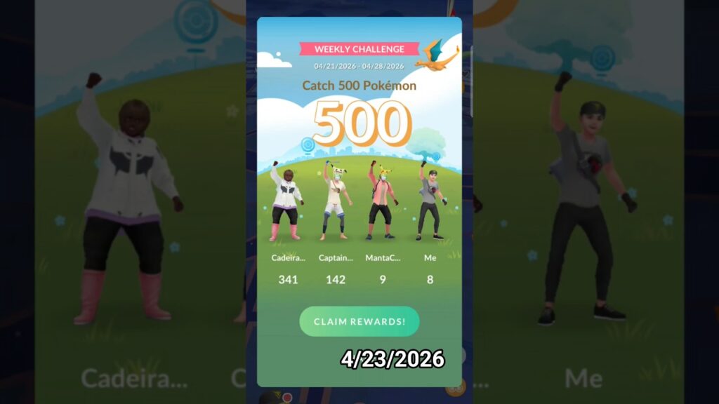 Pokemon Go Weekly Challenge Rewards 4/23/2026