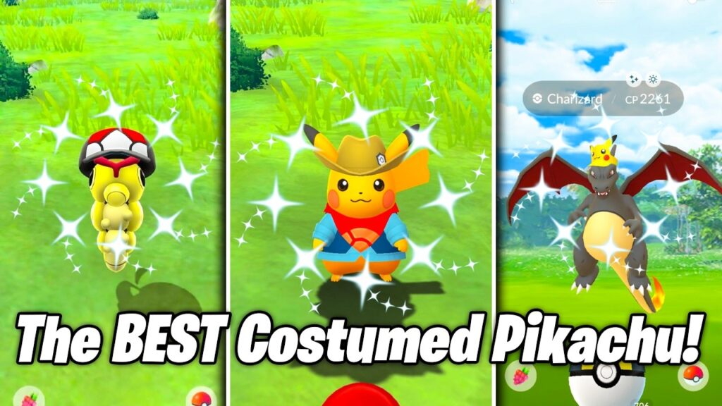 THIS IS THE NEW BEST COSTUMED PIKACHU IN POKEMON GO! New Costumed Pokemon Releases this Summer!