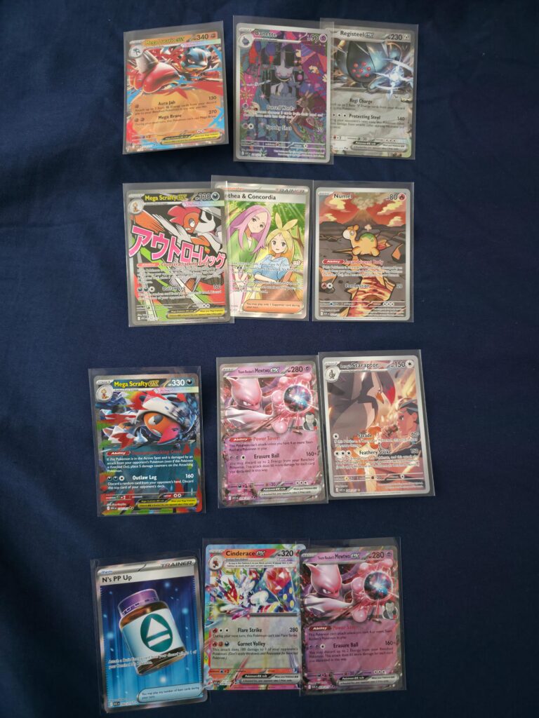 My pulls from 4 AH booster bundles.
