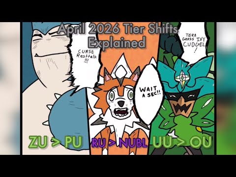 Smogon’s April 2026 Tier Shifts Explained (ft: The Weezing Lounge)