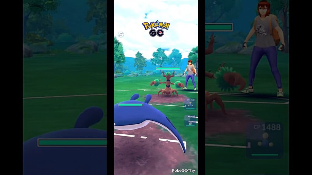 Mantine vs Trevenant: The Ultimate Jungle Cup Clash! | Pokemon GO #Shorts #GBL