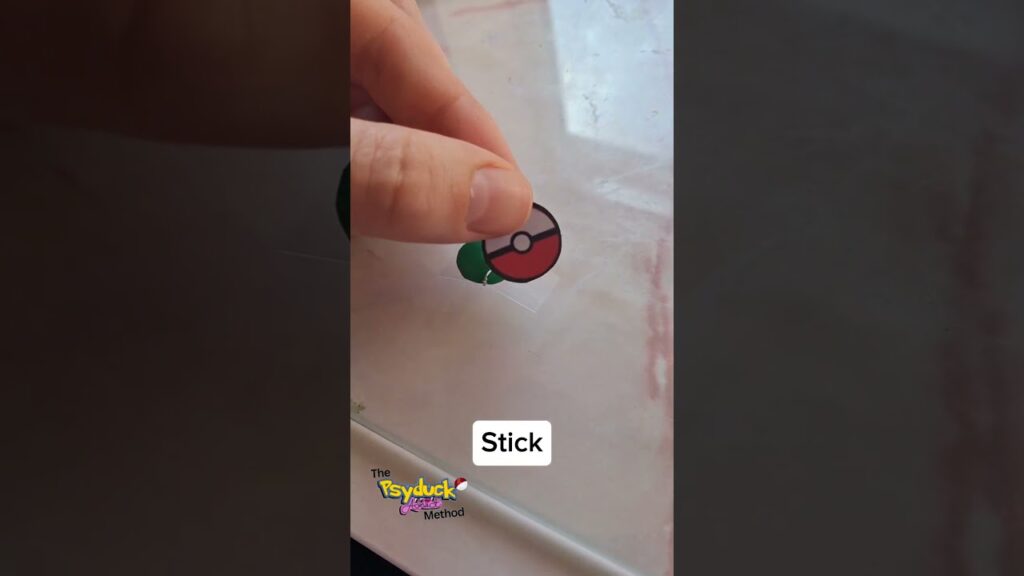 DIY Interactive Pokemon Go Pokeball Card Slider Tutorial #pokemon