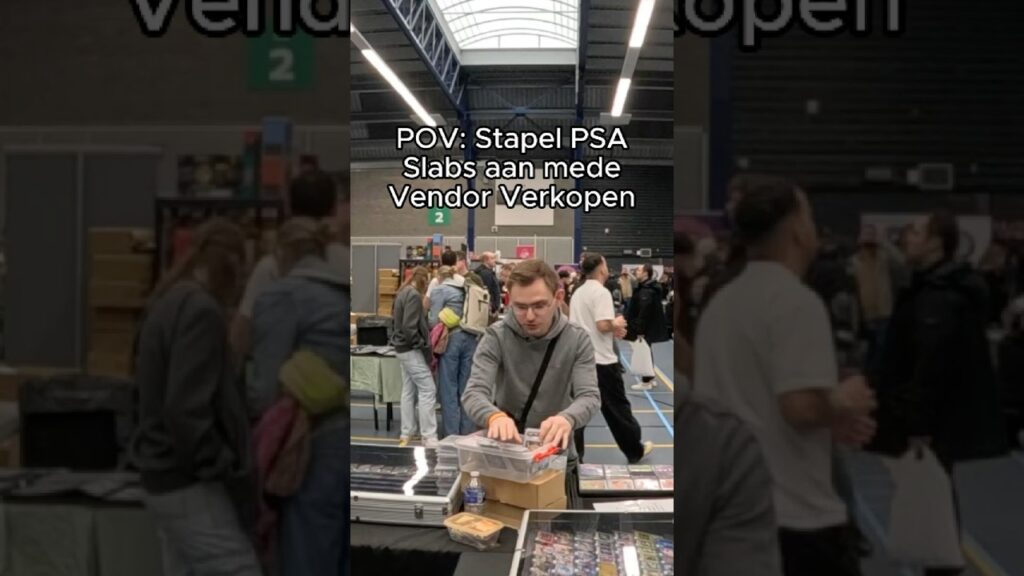 POV: Je Verkoopt een Stapel PSA Slabs! | Pokemon Vendor POV