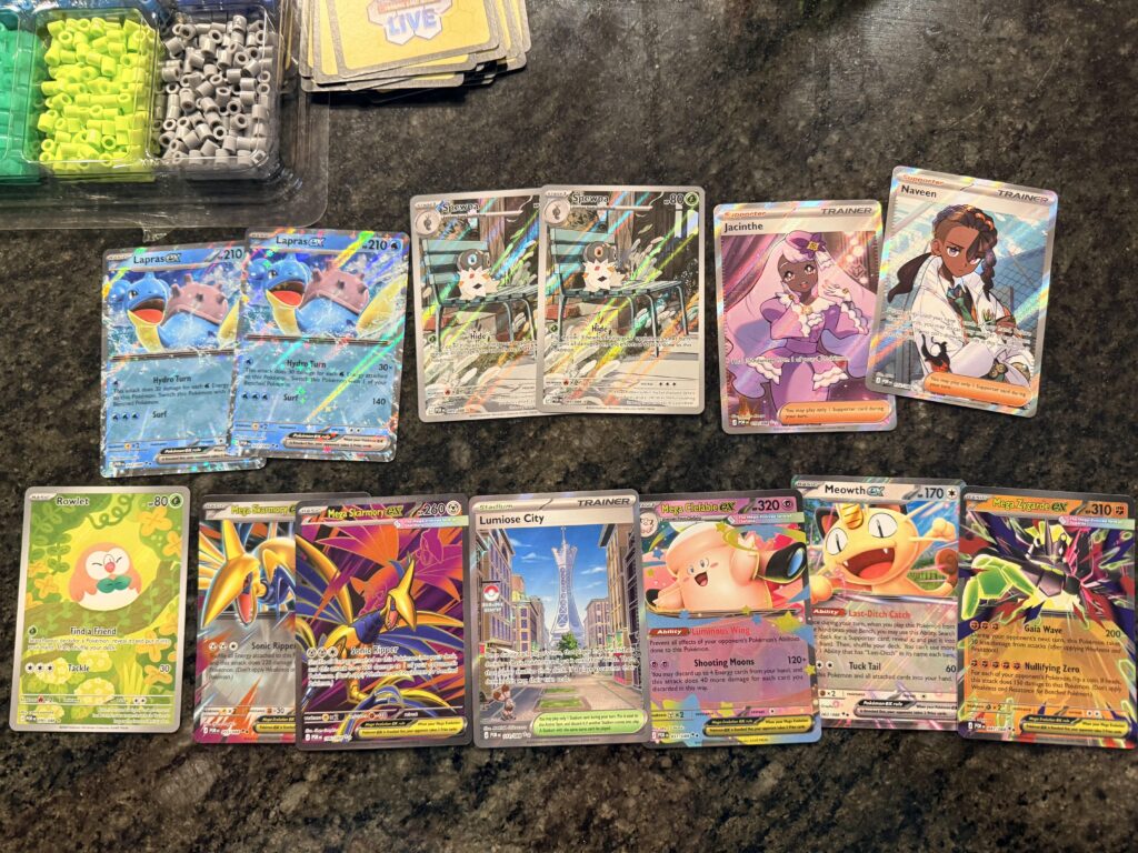 Pulls from 3 ETBS