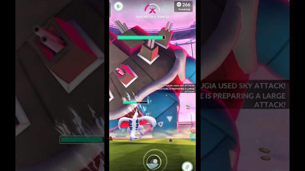 Pokemon go Dainamax Read battle