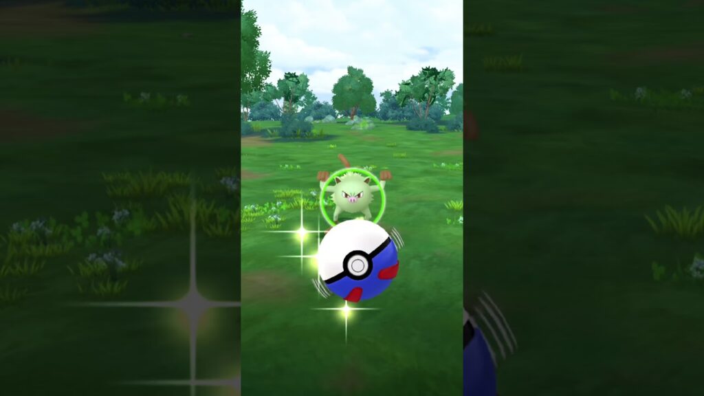 Shiny mankey on pokemon go #mankey #pokemongo