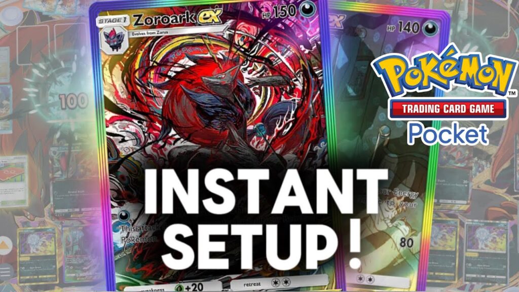 Zoroark EX Applies INSANE Pressure! - Pokemon Pocket Deck Build