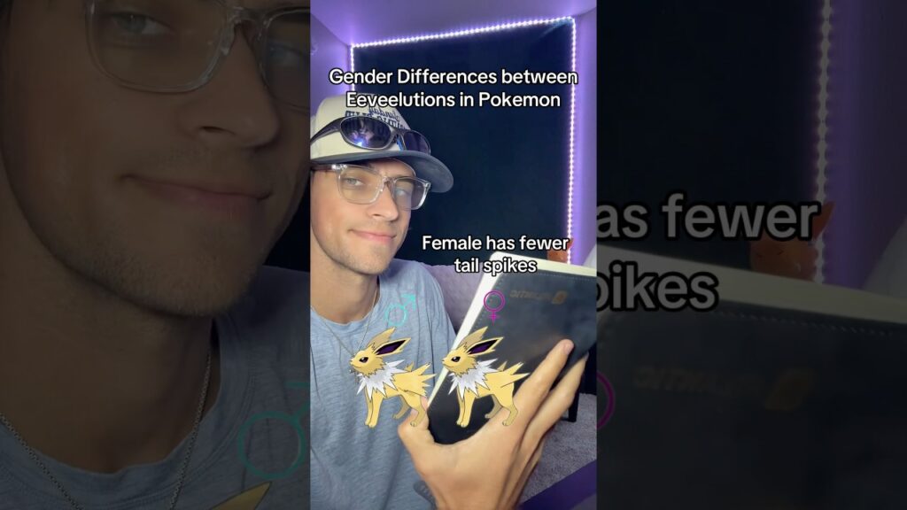Gender differences in Eeveelutions  #pokemon #pokemongo #pokemoncommunity #pokemonmemes #vgc #eevee