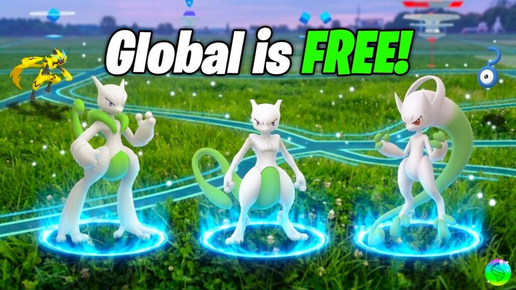 GLOBAL GO FEST IS FREE THIS YEAR IN POKEMON GO! Mega Mewtwo Raids, Shiny BOOST & More!