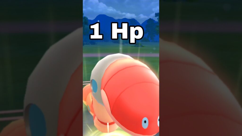 1.1 Hp Orthworm vs grunt in Pokemon GO.