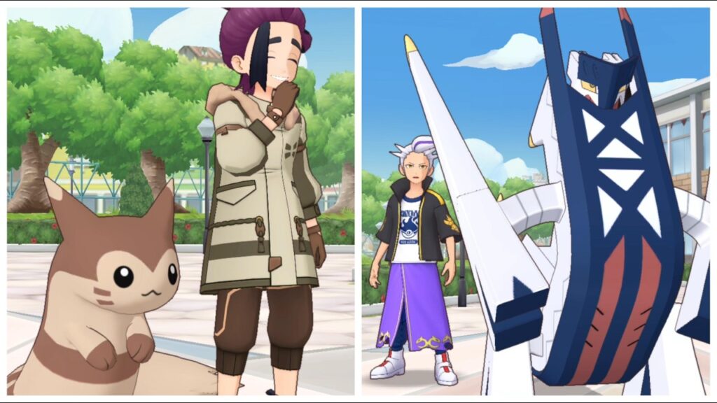 Pokemon Masters EX: Drayton & Kierran Team Up To Take Down Mr Hassel & Clair