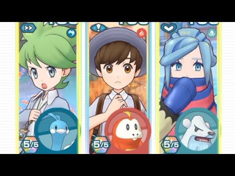 Pokemon Masters Ex: League Club Problem Child (Story Event): Battle Challenge Round 2 Semi-F2P Clear
